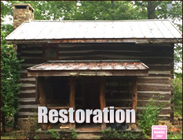 Historic Log Cabin Restoration  Ansonia, Ohio
